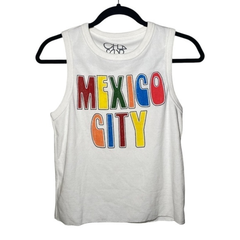 Chaser Ribbed Cropped Mexico City Tank - Picture 3 of 6